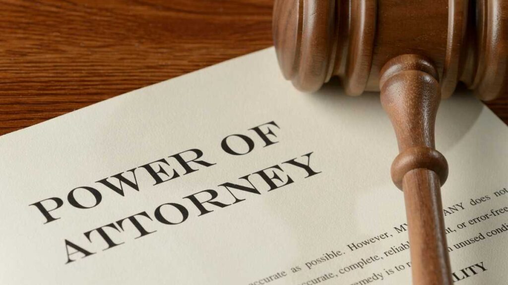 Power of attorney image